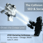 ATME Presentation – Collision of SEO and Social, Who Draws the Creepy Line?