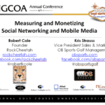 NGCOA Presentation – Measuring and Monetizing Social Networking & Mobile Media