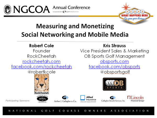 NGCOA Presentation Measuring and Monetizing Social Networking and Mobile Media