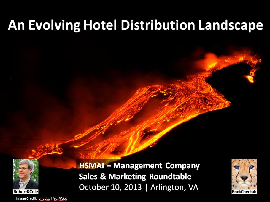 An Evolving Hotel Distribution Landscape